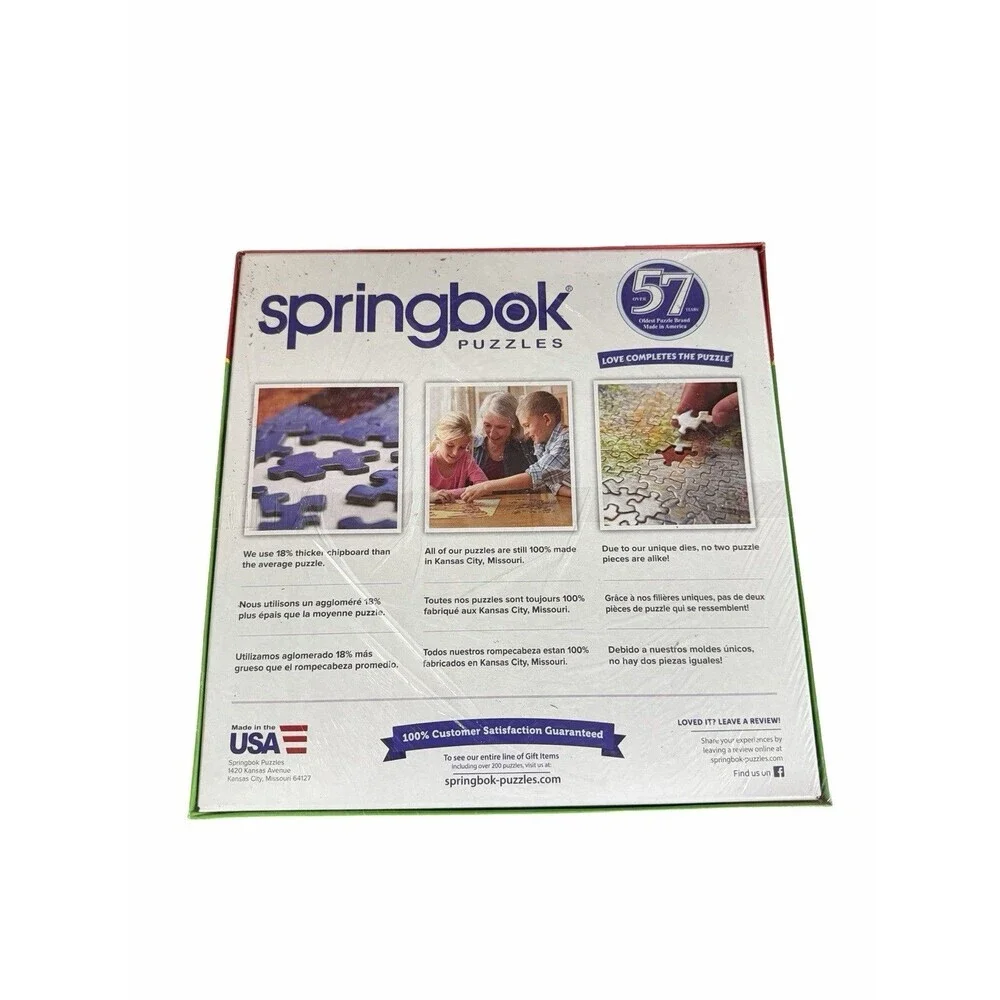 Springbok Gumballs & Gumdrops 1000 Piece Jigsaw Puzzle Candy USA JIG10589 New